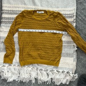 Zara sweater/long sleeve top